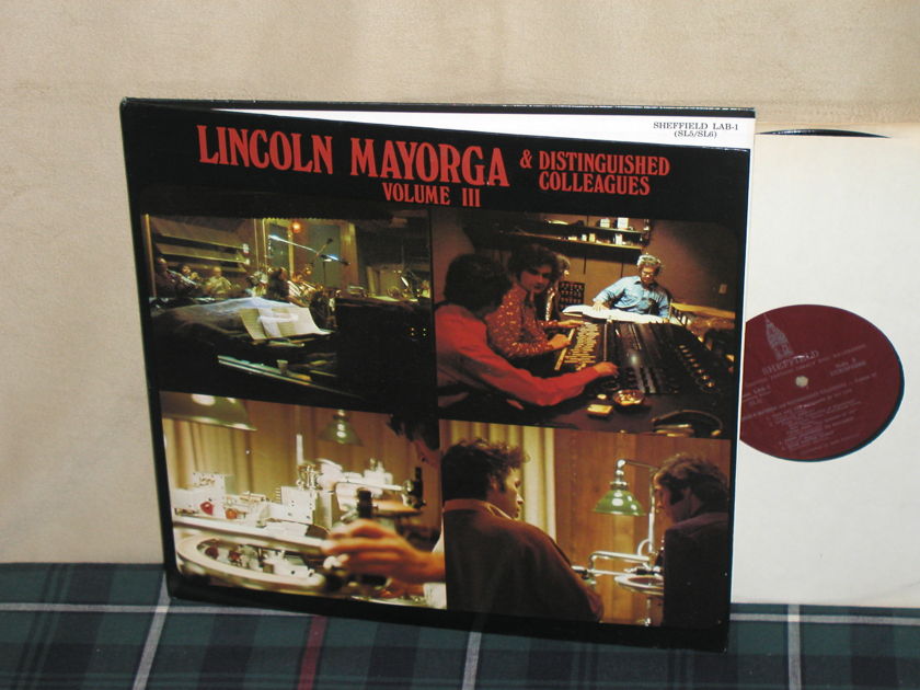 Lincoln Mayorga & Distinguished Colleagues - Volume III    (LAB-1) Sheffield D2D Tower Label First pressing