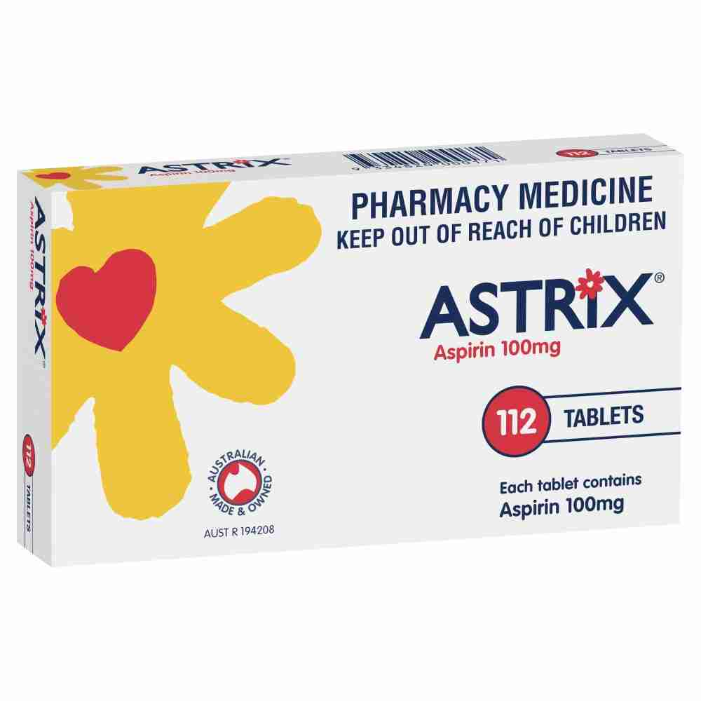 Astrix Aspirin 100Mg 112 Tablets - Image 2