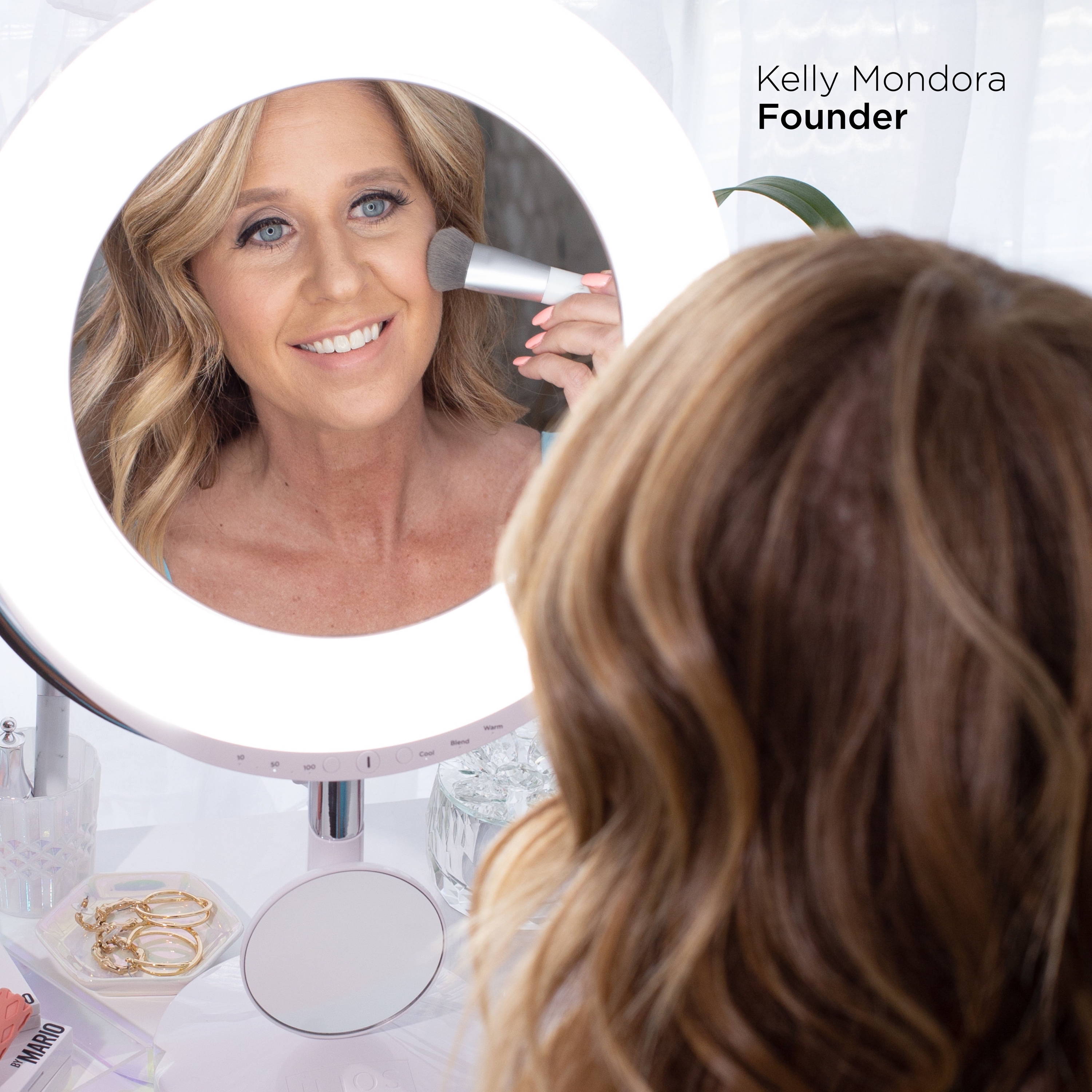 Ilios Lighting best lighted makeup mirror designed for aging eyes