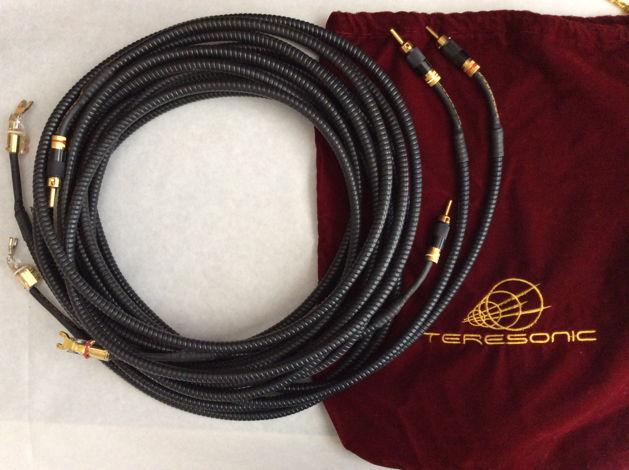 Teresonic Clarison Speaker Cables 10ft (3m) Pair