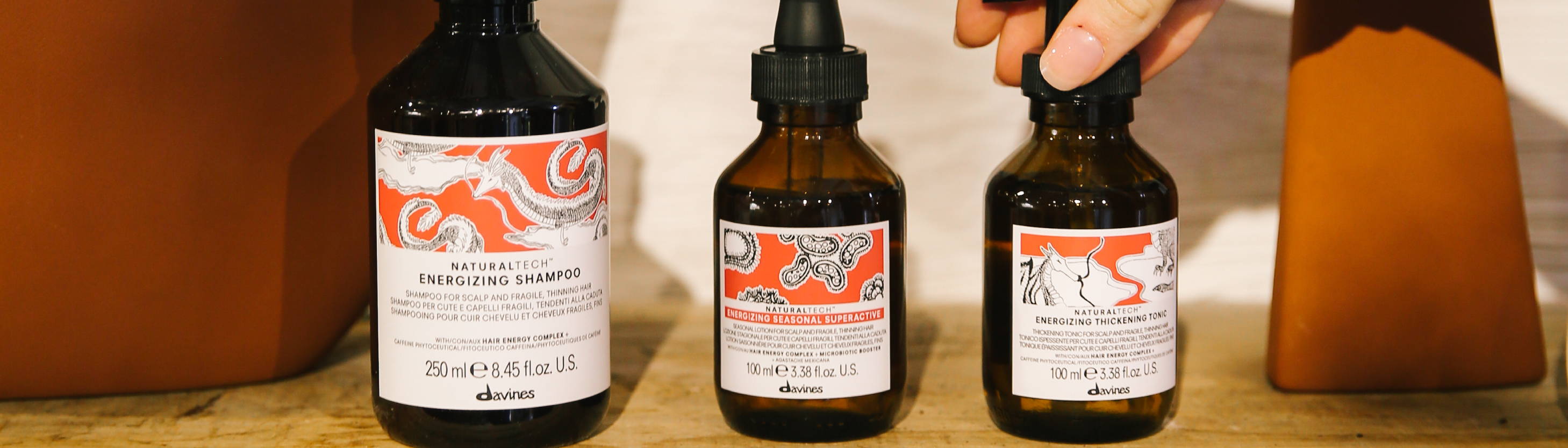 Davines ENERGIZING product line
