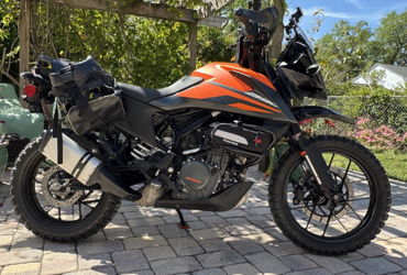 2020 KTM 390 ADVENTURE motorcycle for rent near Tampa, FL