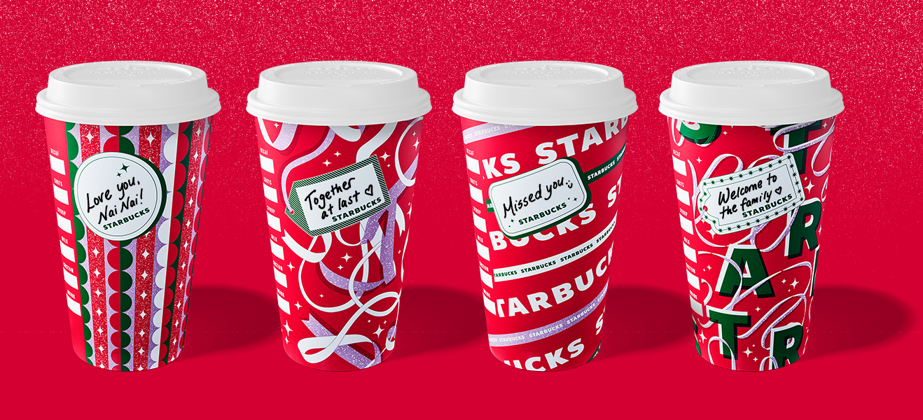 After last year's drama, Starbucks unveils holiday cups designed by 13 women