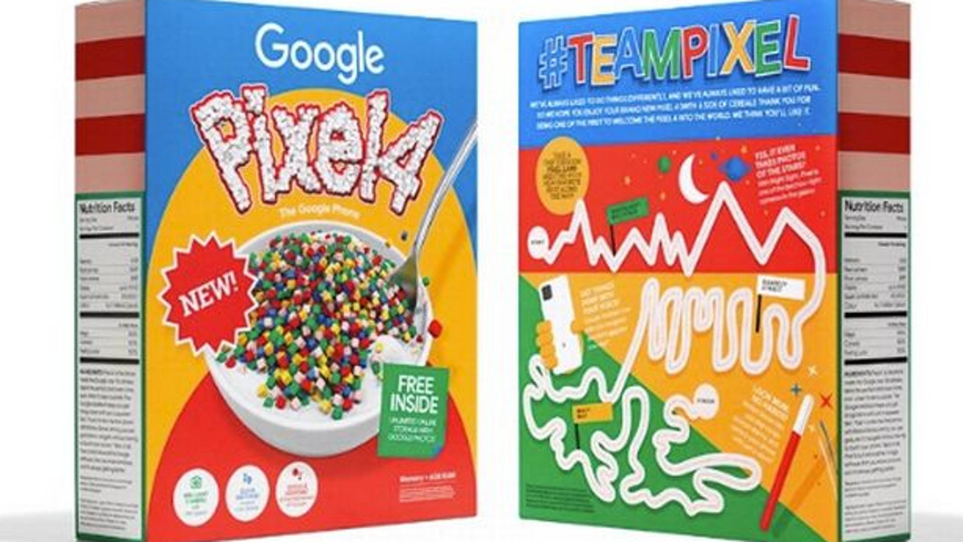 Featured image for Google UK Ships Pre-Ordered Pixel Phones In Cereal Boxes