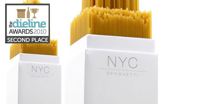 The Dieline Awards: Second Place – Food B – NYC Spaghetti