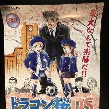 Dragon Sakura DS Videogame Poster aus Japan