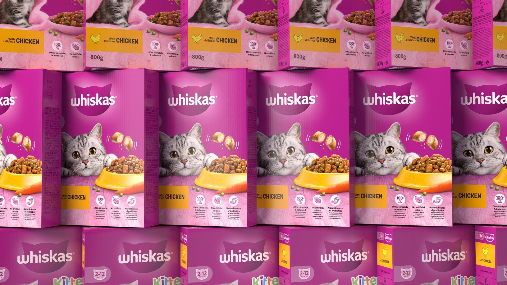 Elmwood Makes Cat Food Look Cooler Than Ever With Whiskas Redesign