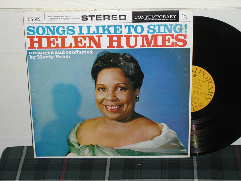 Helen Humes - Songs I Like To Sing (pics) Contemporary S7580 stereo