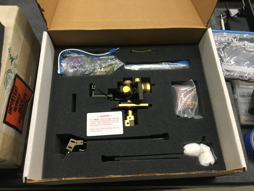 Graham Engineering 2.2T Tonearm (Upgraded) Mint Gold Edition!