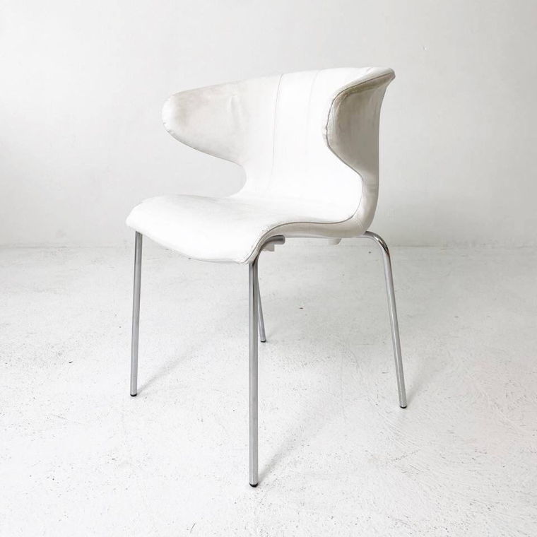 Designer Lederstuhl aus Italien