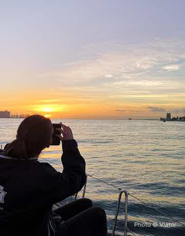Lisbon sunset cruise by yacht