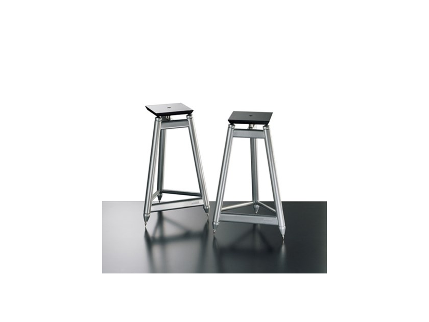 SolidSteel SS-6 Silver 24" speaker stands