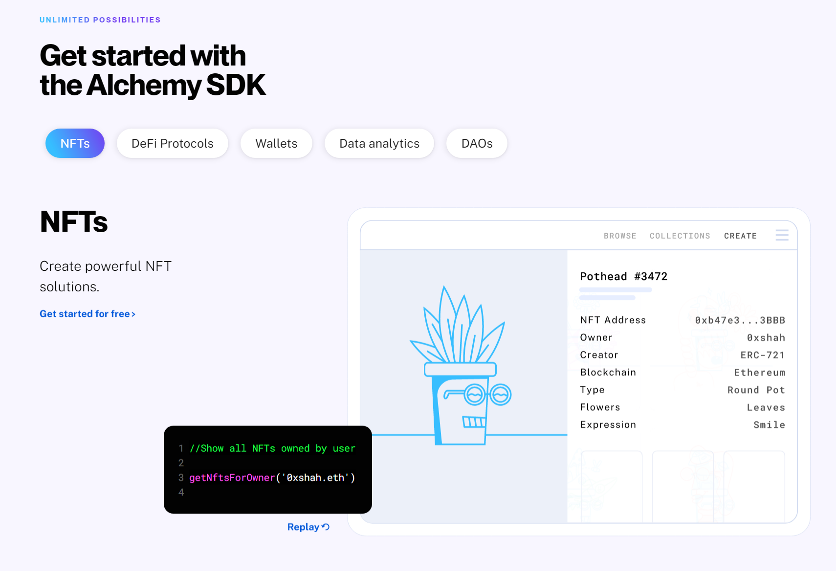 Alchemy product / service