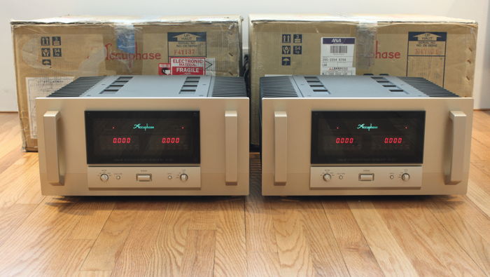 Accuphase A-60 Amplifiers, pair