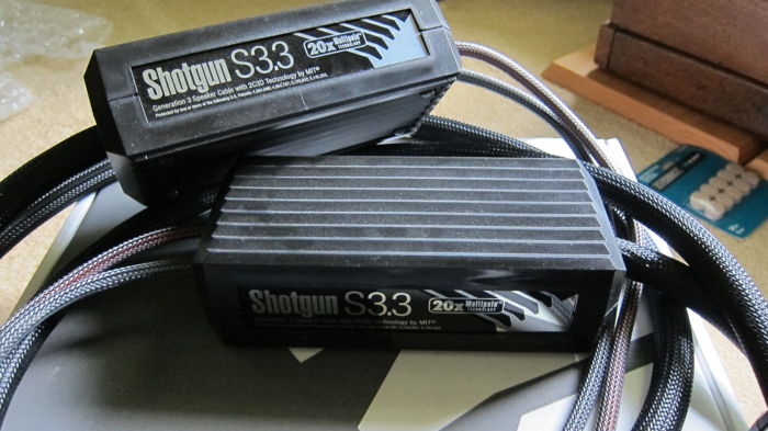 MIT Cables Shotgun 3.3 Speaker Cables 8 Foot Pair Gen 3...