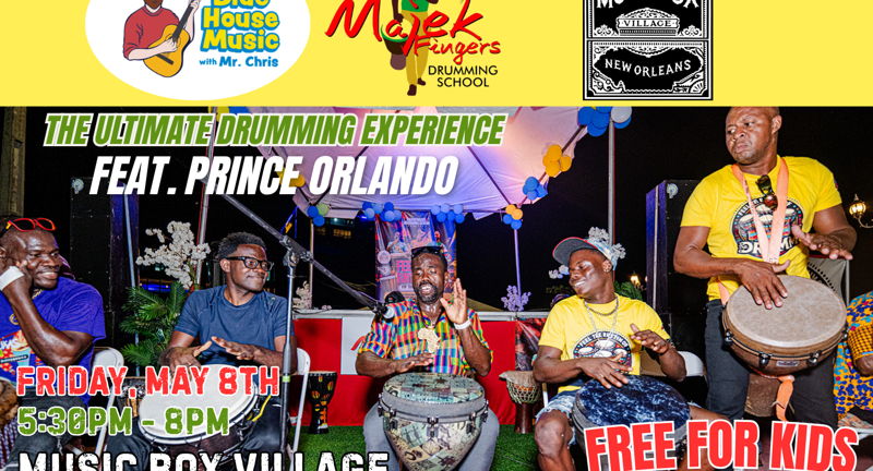 Blue House Music Family Concert w/Prince Orlando 