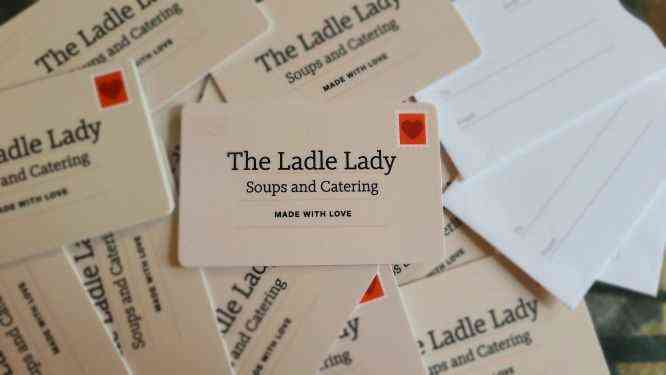 Logo - The Ladle Lady - Get your grub on
