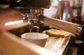 Espresso mit der siebtraegermaschine unbound