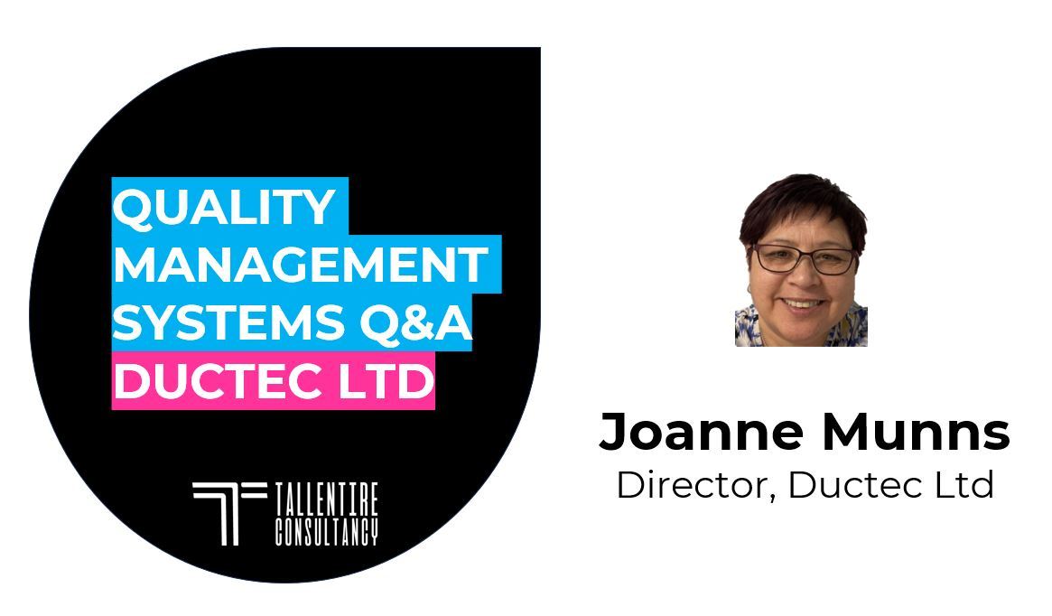 Quality Management Systems Q&A - Ductec Ltd's Image