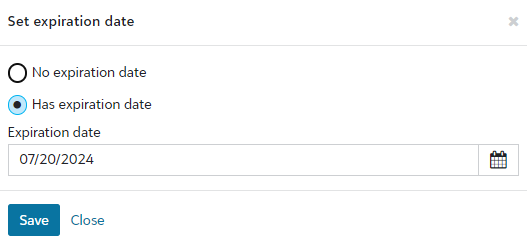 Editing Gift Code Expiration Dates