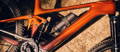 Giant electric mountain bike with EnergyPAk range extender battery