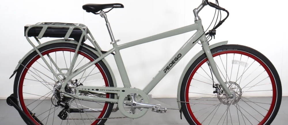 a Pedego City Commuter electric city bike