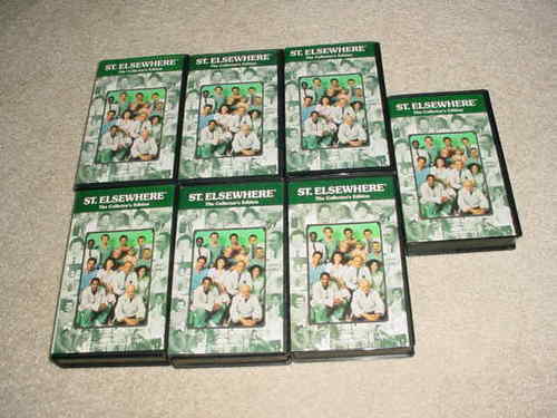 ST ELSEWHERE TV SHOW - LOT OF 7 VHS TAPES  HOWIE MANDEL