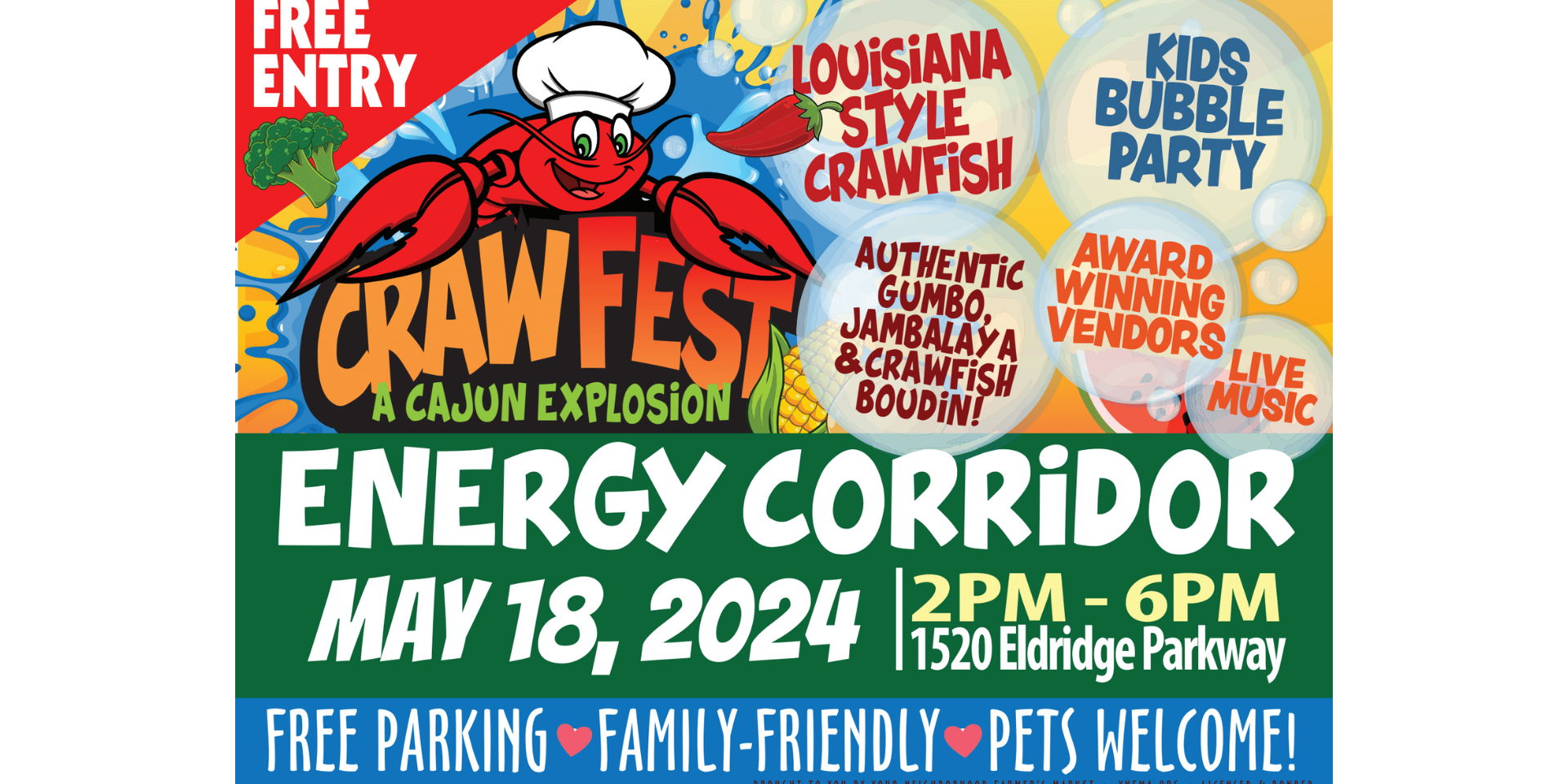 Energy Corridor Crawfest 2024 promotional image