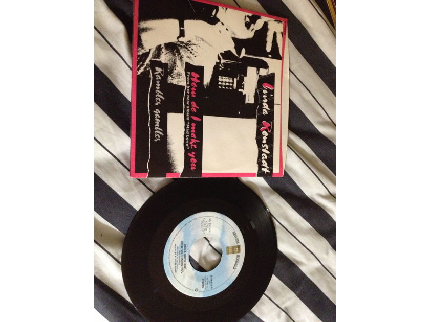 Linda Ronstadt - How Do I Make You/Rambler Gambler 45 With Picture Sleeve Asylum Records Vinyl NM