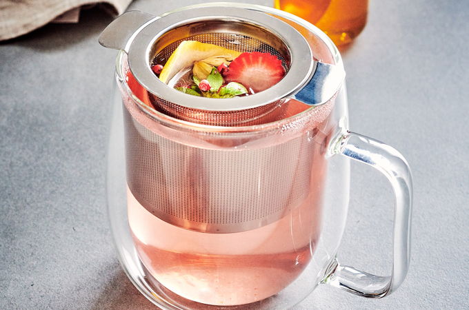 Strawberry Leaf Herbal Tea