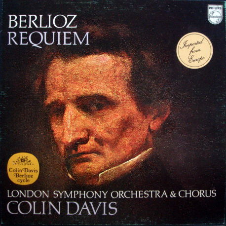 Philips / DAVIS, - Berlioz Requiem, NM, 2LP Box Set!