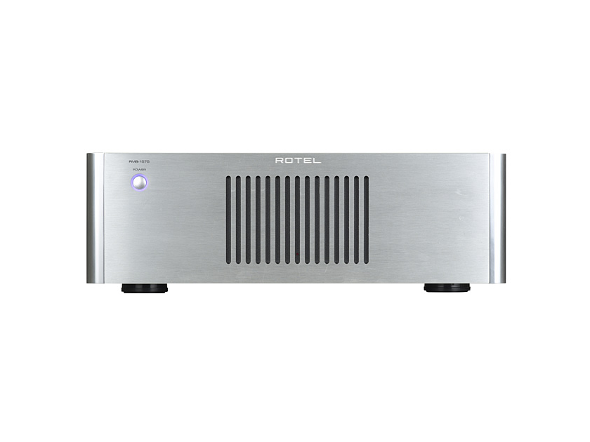 Rotel RMB-1575 SILVER 5-channel power amplifier, Showroom unit.