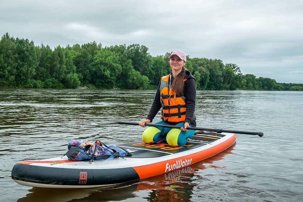 Funwater all round inflatable paddle board Canada