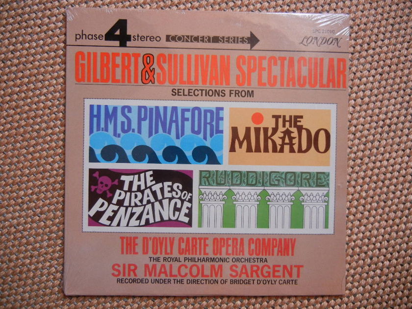 SEALED Gilbert & Sullivan - Gilbert & Sulivan Spectacular London Phase 4 Stereo SPC 21010