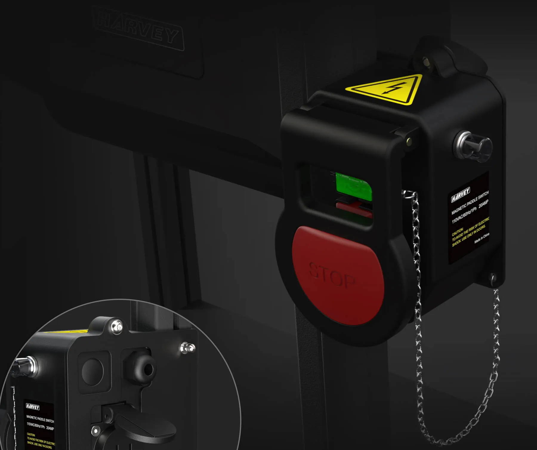Compass RT-S Router Table Stand external start stop switch provides optimal control over routerās operations and offering overpload protection