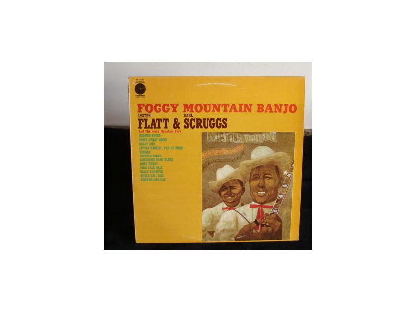 Lester Flatt & Earl Scruggs - Foggy Mountain Banjo Lp Near Mint