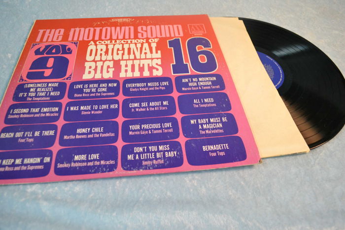 VARIOUS MOTOWN  - "Original Big Hits Collection 16"  LP...