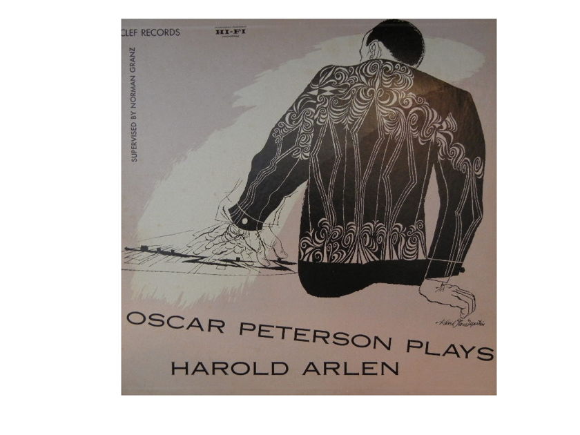 OSCAR PETERSON - Plays HAROLD ARLEN Clff Records MG C-649 HI-FI