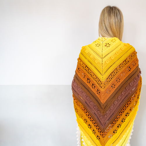 Golden Harvest Shawl