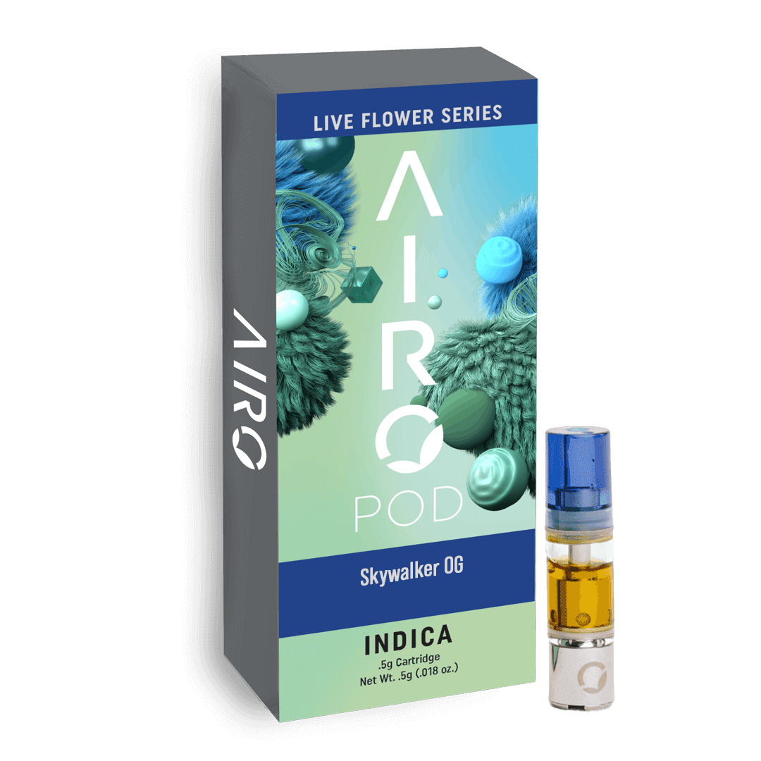 airopro live flower series available at Good CBD