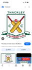 Thackley cricket club logo