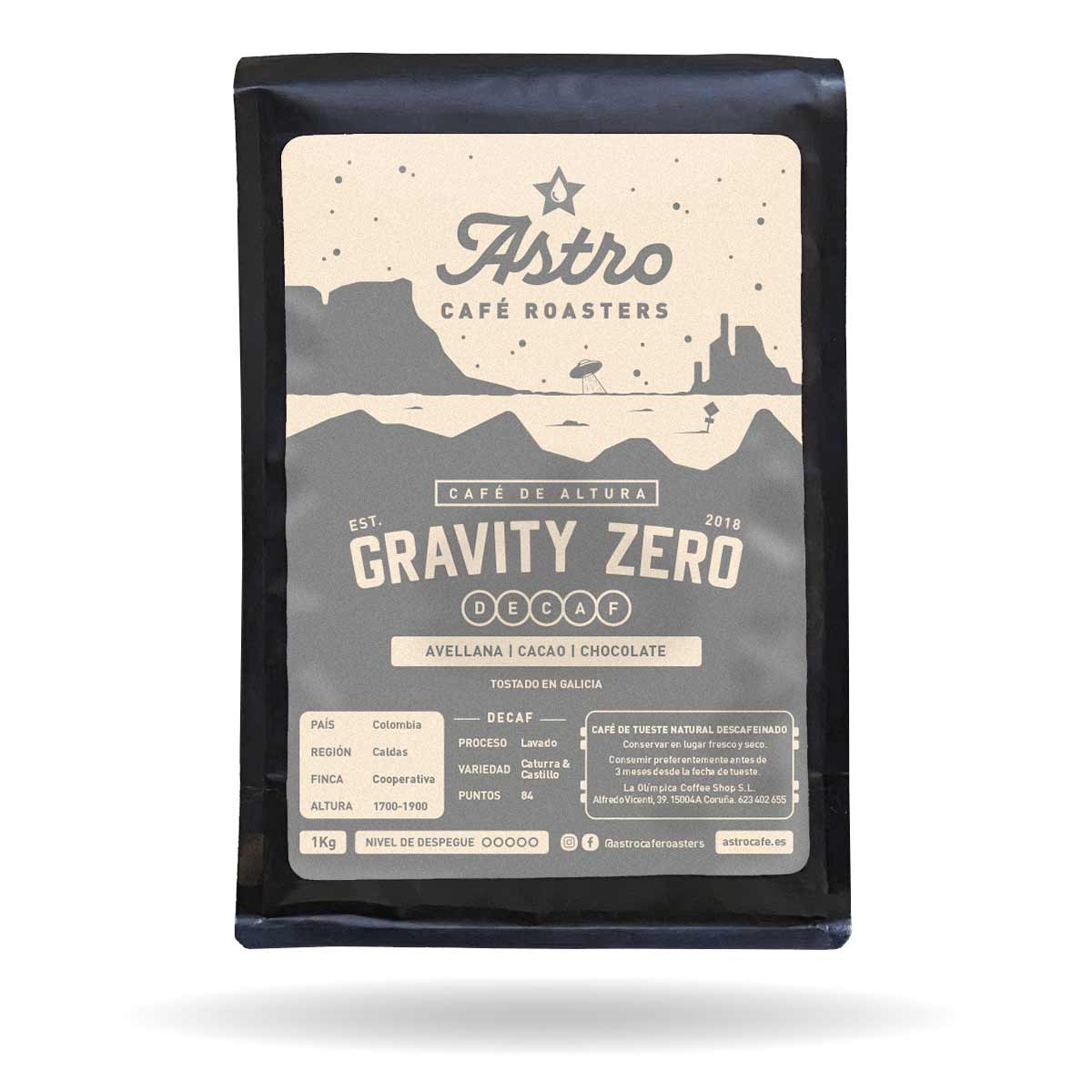 Bolsa café Gravity Zero