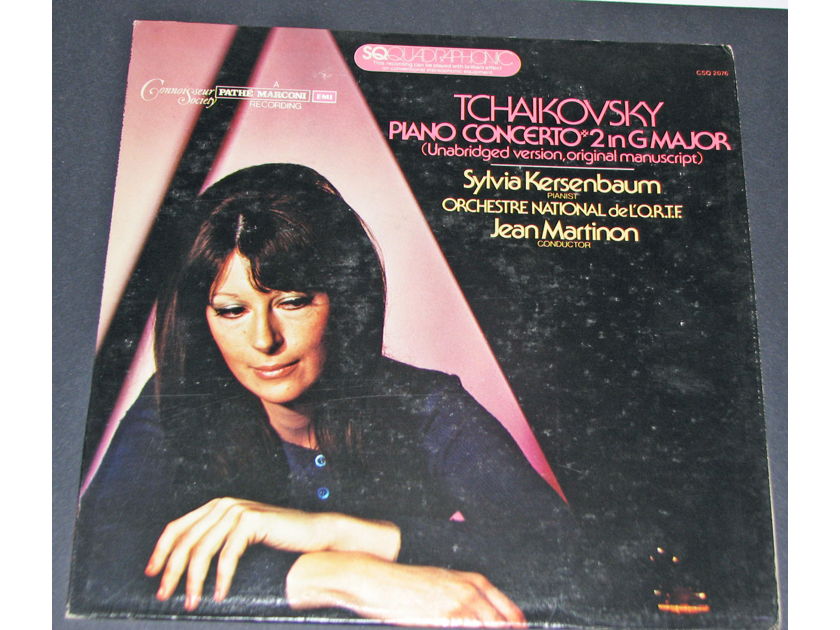 Tchaikovsky/Kersenbaum - Piano Concerto #2 Quadraphonic LP, Near Mint-