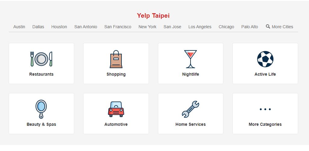 Yelp product / service