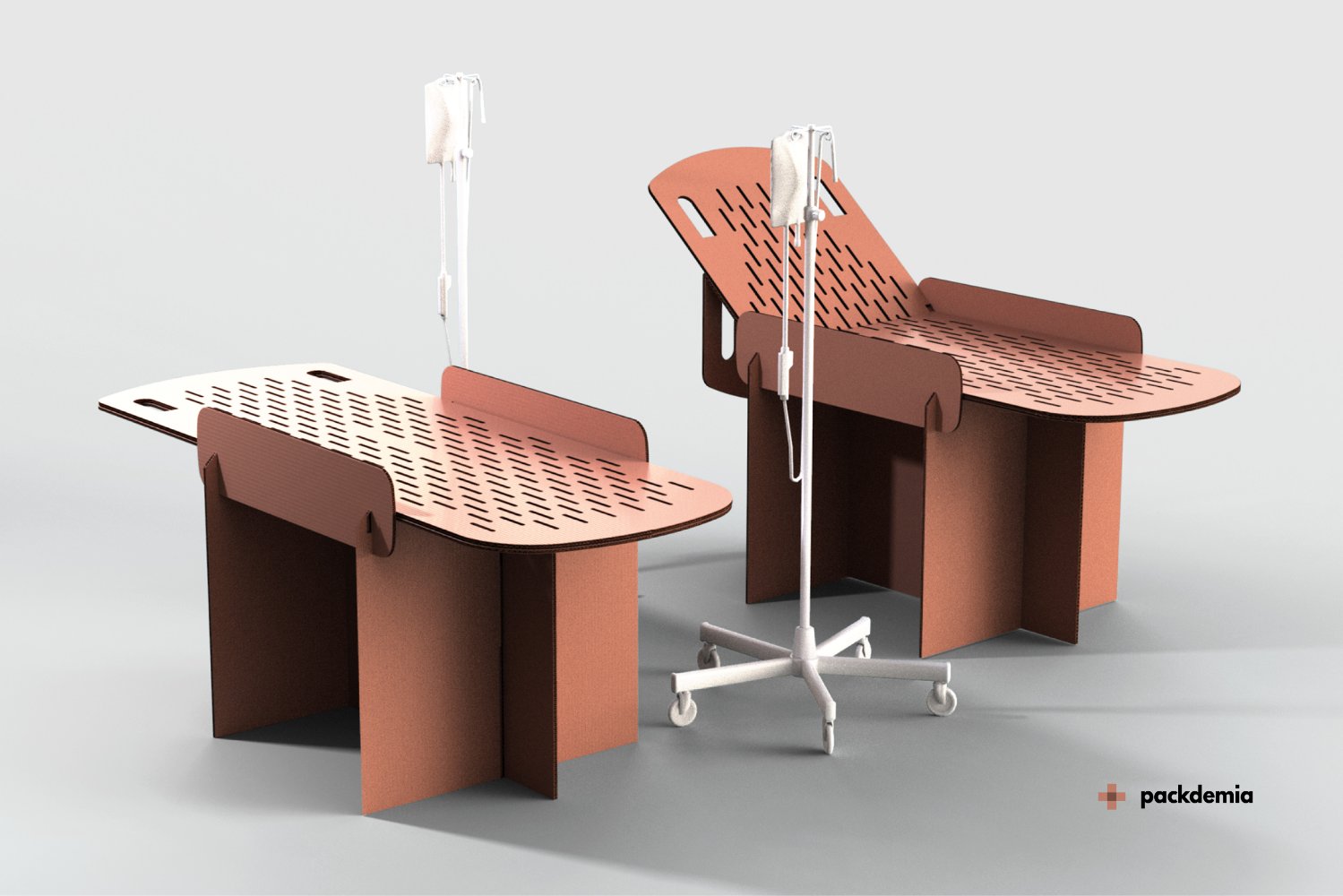 The World Needs These 1-Minute Cardboard Hospital Beds From #Packdemia