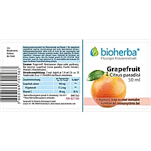 Grapefruit, Citrus paradisi, Tropfen, Tinktur 50 ml