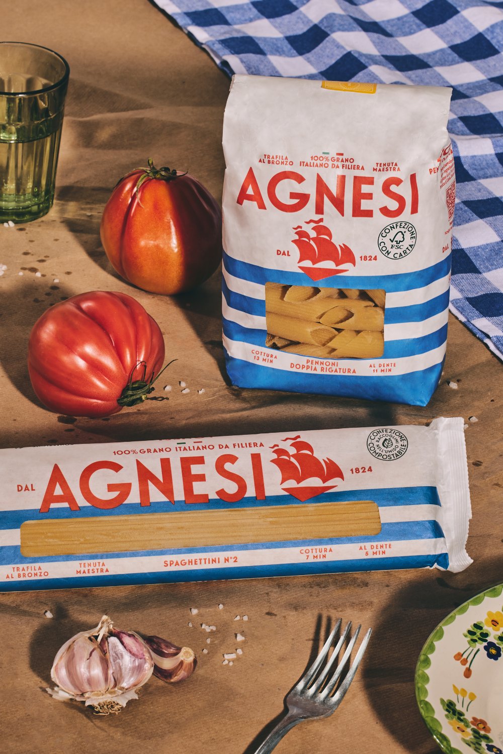 Agnesi Pasta Gets a Charming Bicentennial Makeover Worthy of a Wes Anderson Movie