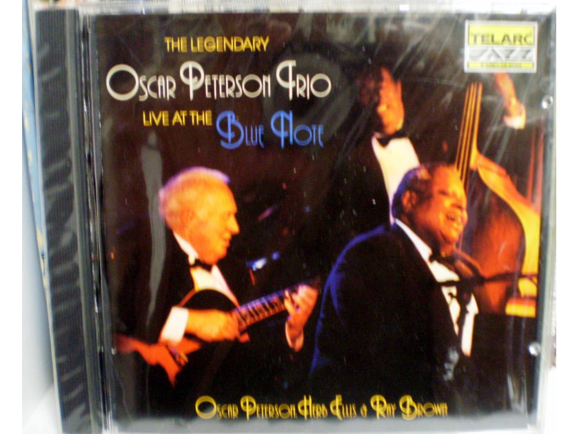 OSCAR PETERSON TRIO - LIVE AT THE BLUE NOTE TELARC CD-83304, STILL FACTORY SEALED