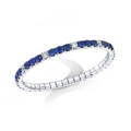 Diamond & Sapphire Bracelet