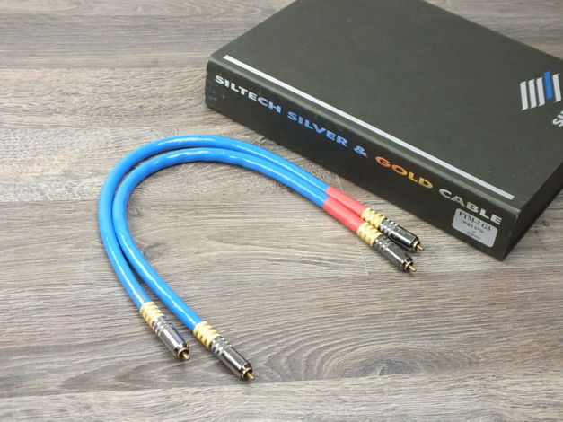 Siltech Cables FTM-3 G3 interconnects RCA 0,5 metre